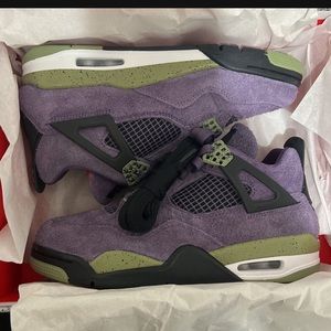 Womens Air Jordan 4 Retro Purple